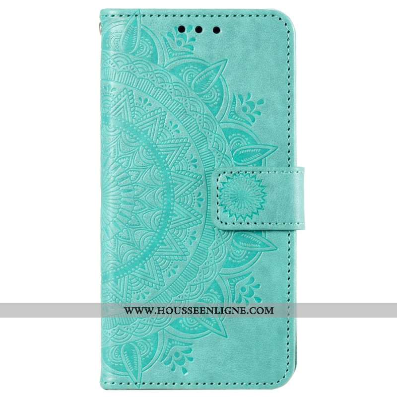 Housse Sony Xperia 1 VI Mandala Soleil à Lanière