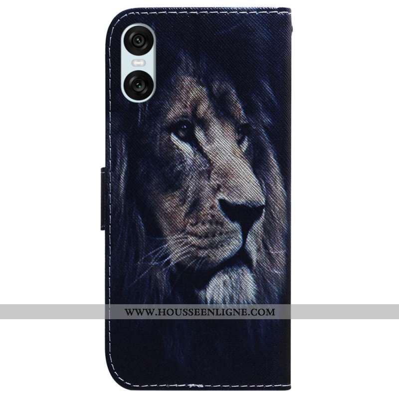 Housse Sony Xperia 10 VI Dreaming Lion