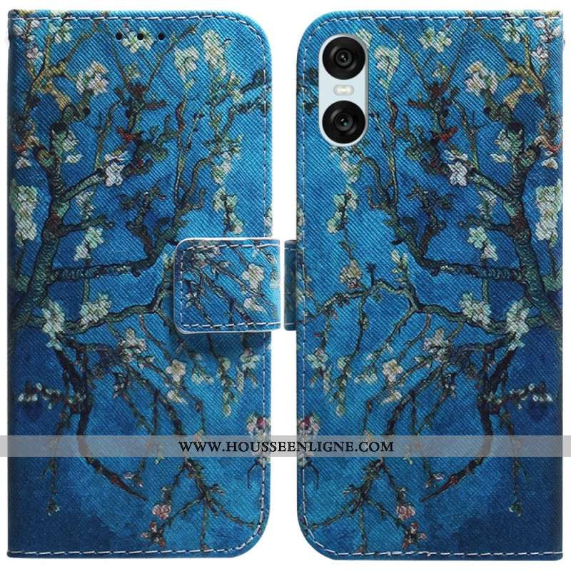 Housse Sony Xperia 10 VI Fleurs d'Abricot