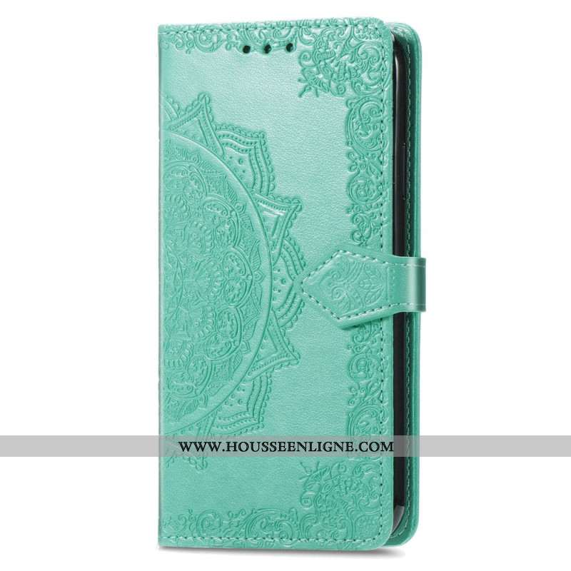 Housse Sony Xperia 10 VI Mandala Baroque à Lanière