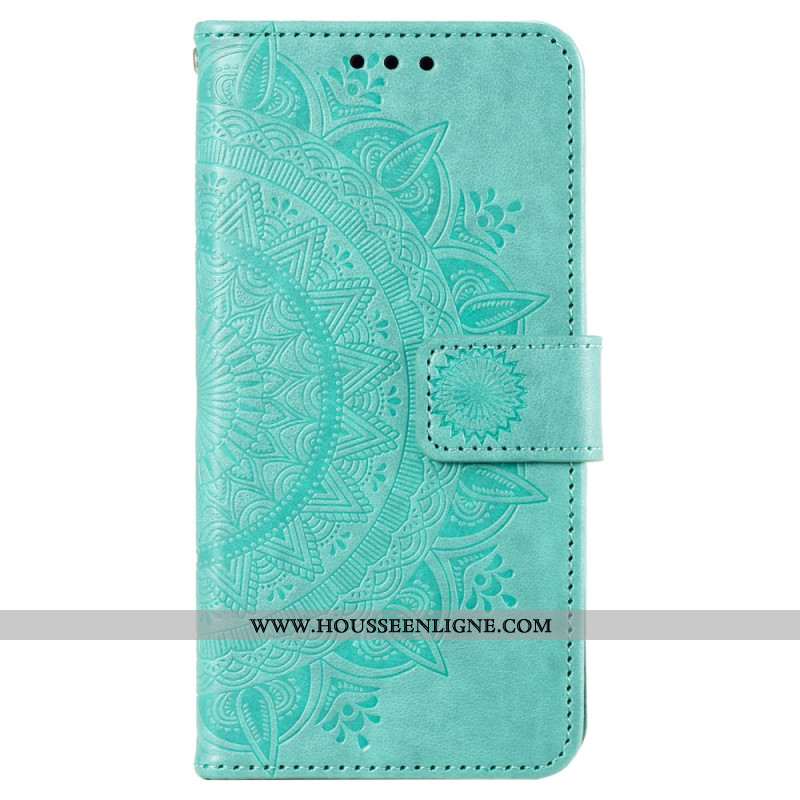 Housse Sony Xperia 10 VI Motif Mandala à Lanière