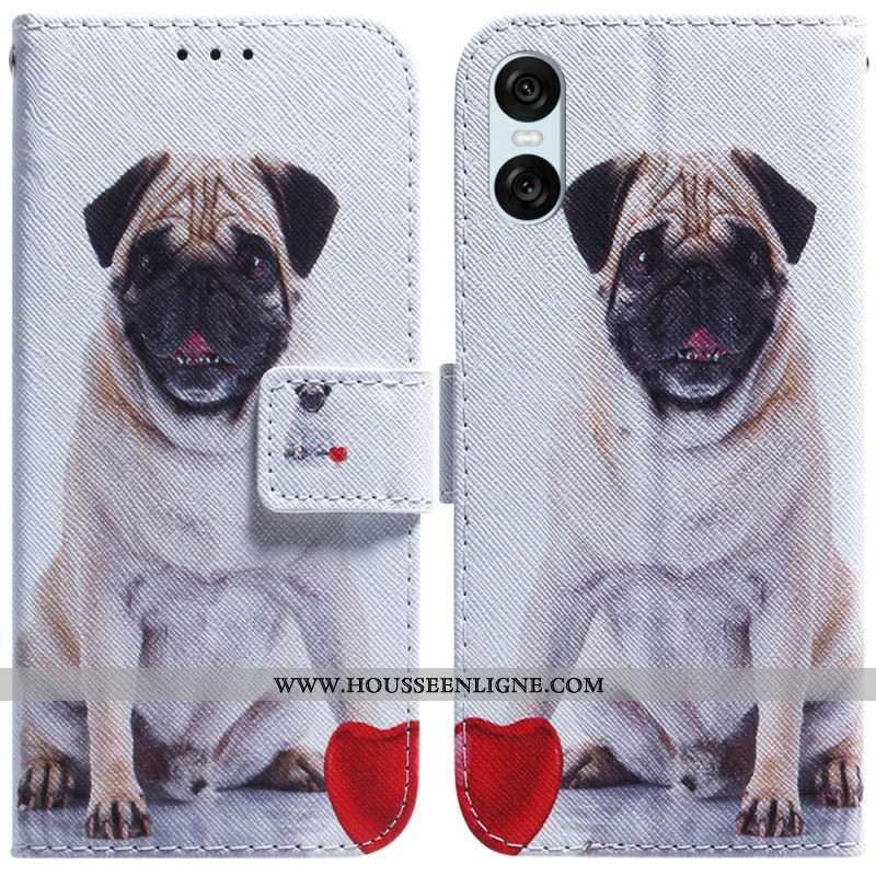 Housse Sony Xperia 10 VI Pug Dog