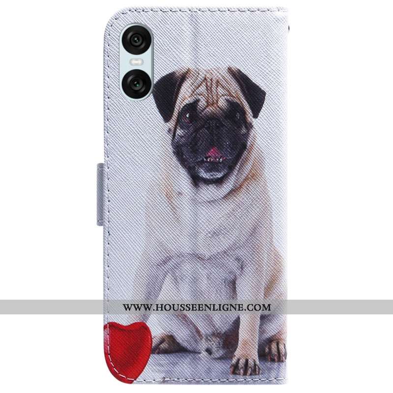 Housse Sony Xperia 10 VI Pug Dog