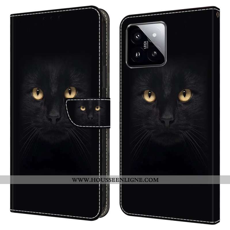 Housse Xiaomi 14 Chat Noir