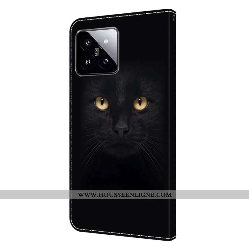 Housse Xiaomi 14 Chat Noir