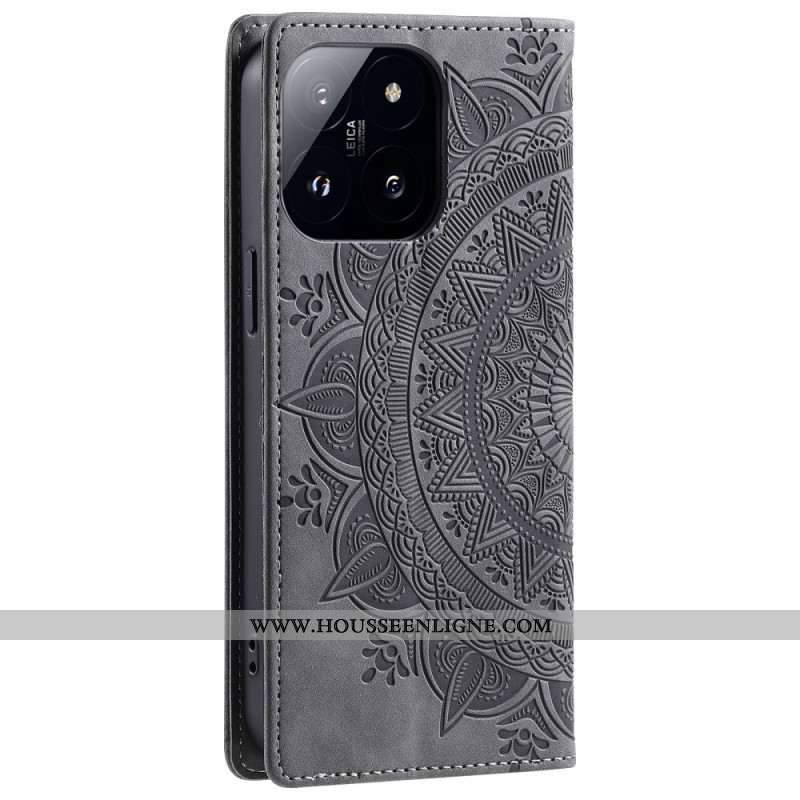 Housse Xiaomi 14 Effet Daim Mandala