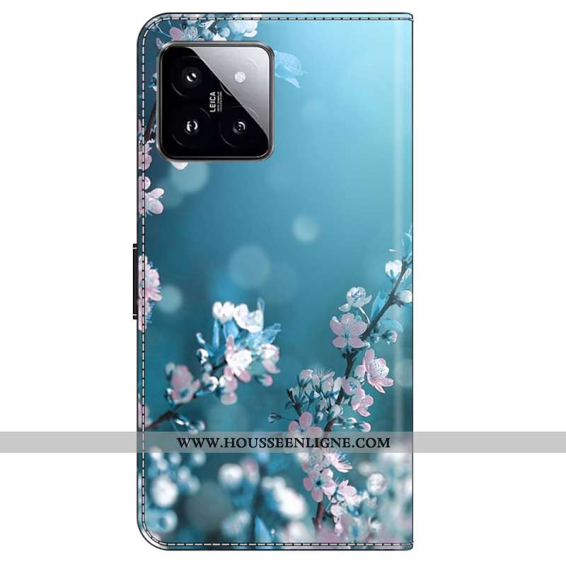 Housse Xiaomi 14 Fleurs de prunier