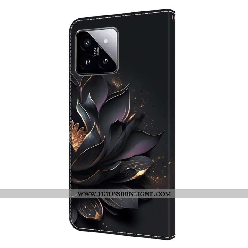 Housse Xiaomi 14 Lotus Pourpre