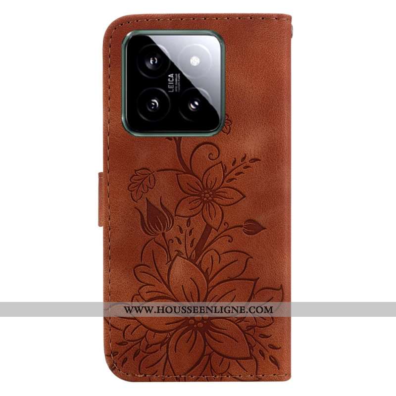 Housse Xiaomi 14 Motif Floral