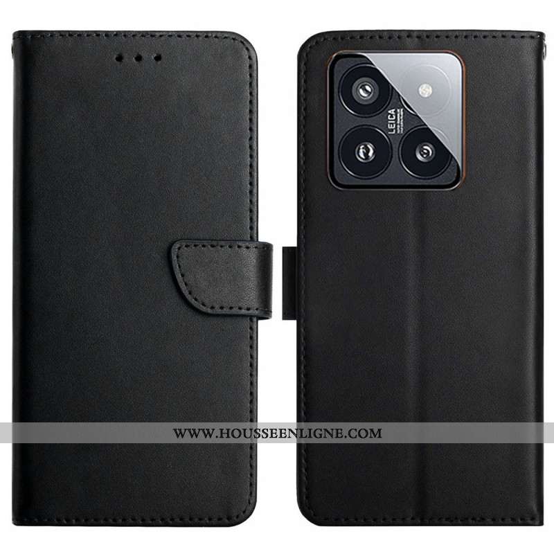 Housse Xiaomi 14 Pro Cuir Nappa