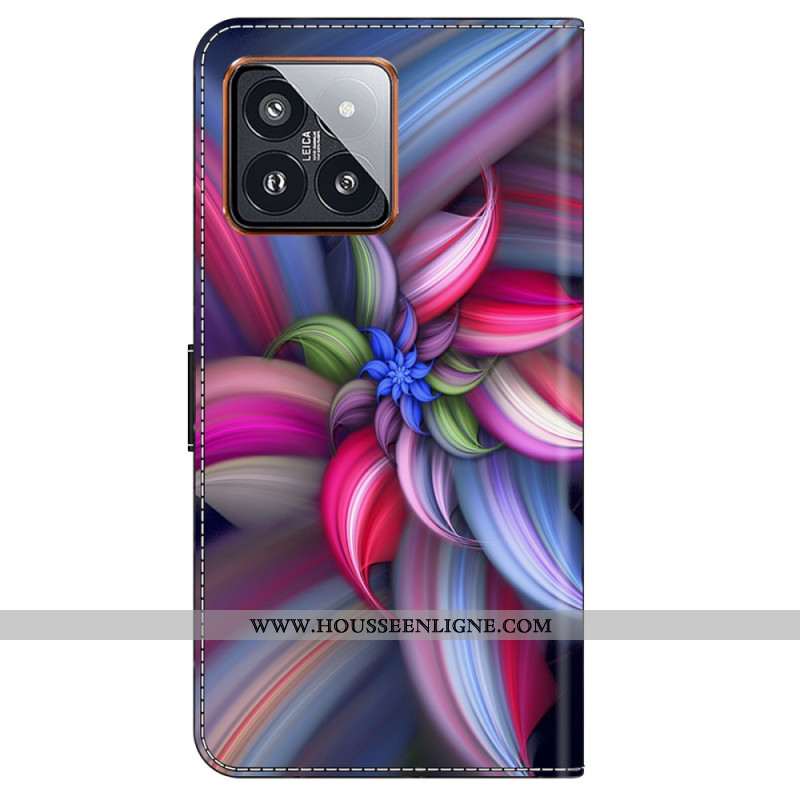 Housse Xiaomi 14 Pro Fleurs Colorées