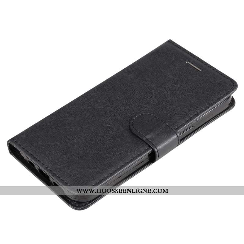 Housse Xiaomi 14 Pro Style Cuir Uni à Lanière