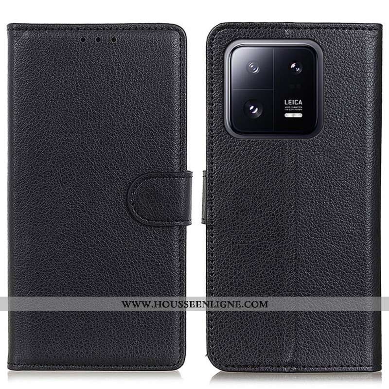 Housse Xiaomi 14 Simili Cuir Traditionnel