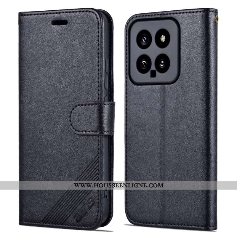 Housse Xiaomi 14 Style Cuir AZNS