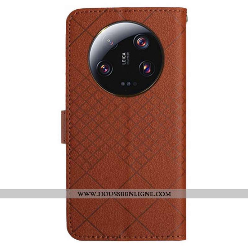 Housse Xiaomi 14 Ultra Motif à Lanière