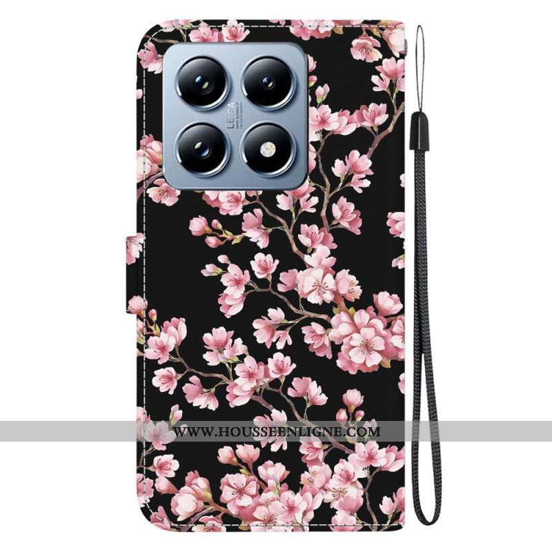 Housse Xiaomi 14T Fleurs de Prunier