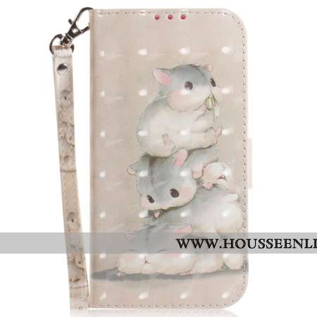 Housse Xiaomi 14T Hamsters Empilés