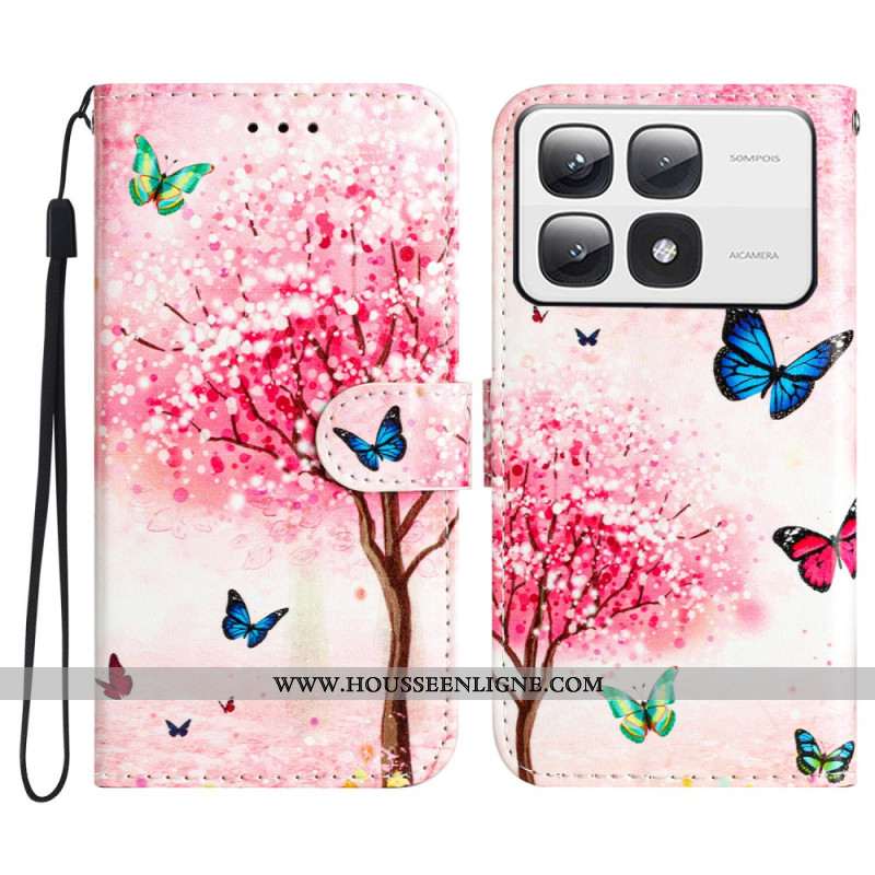 Housse Xiaomi 14T Pro Cerisier en Fleurs