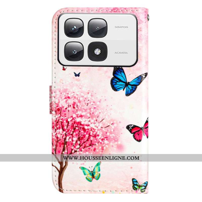 Housse Xiaomi 14T Pro Cerisier en Fleurs