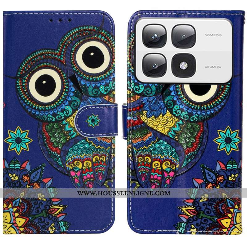 Housse Xiaomi 14T Pro Hibou Premium