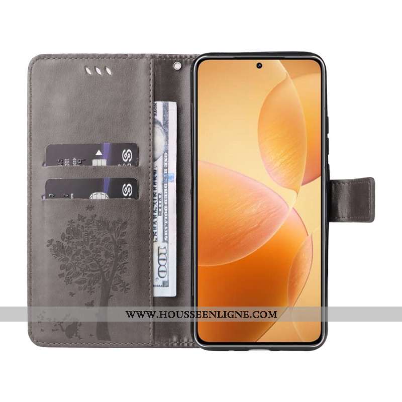 Housse Xiaomi 14T Pro Motif Chat et Arbre