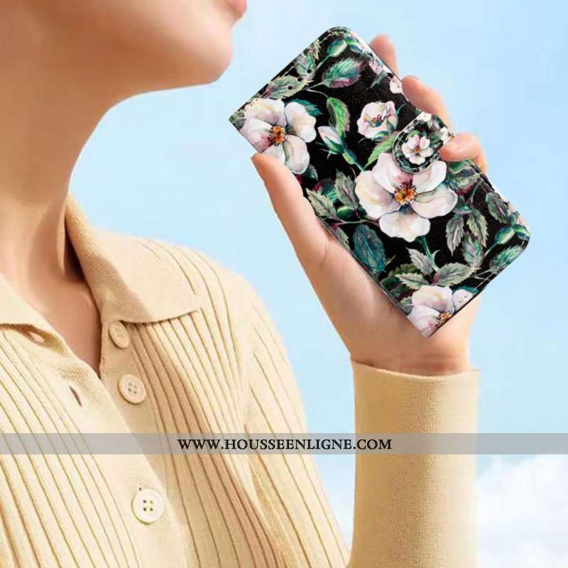 Housse Xiaomi 14T Pro Motif Magnolias