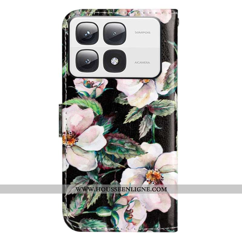 Housse Xiaomi 14T Pro Motif Magnolias