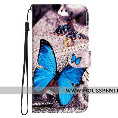 Housse Xiaomi 14T Pro Papillon Bleu