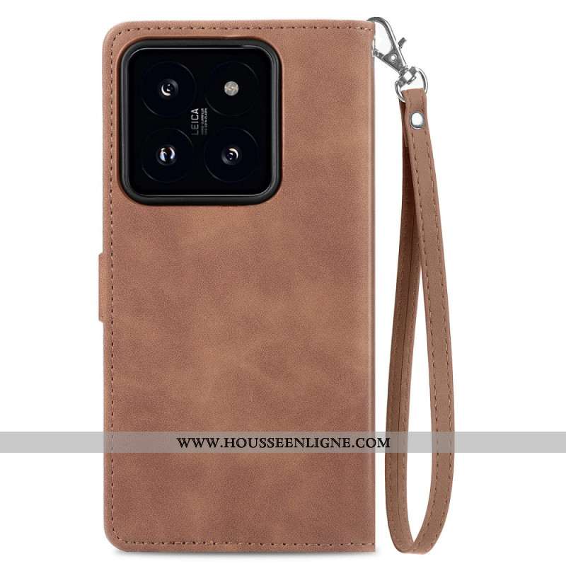 Housse Xiaomi 14T Pro Pochette Frontale Dentelle