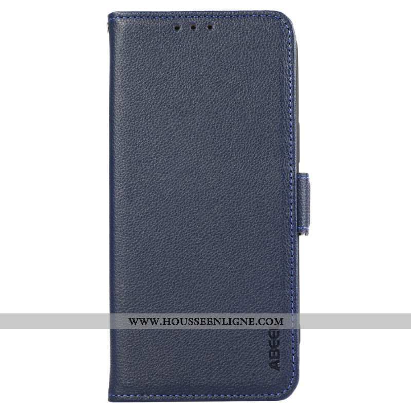 Housse Xiaomi 14T Pro Texture Cuir et Protection RFID ABEEL