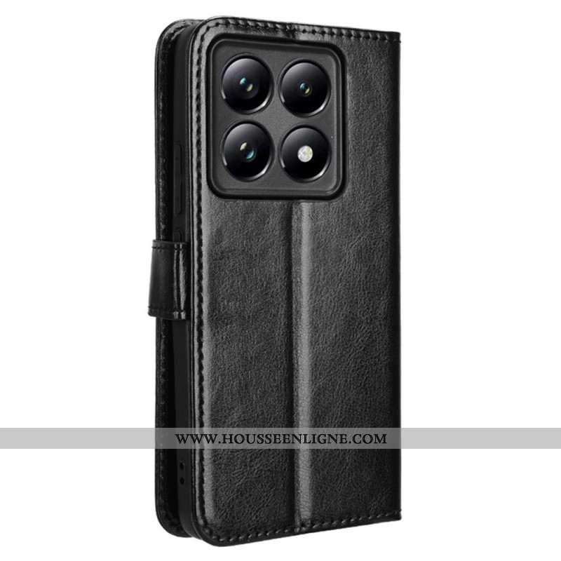 Housse Xiaomi 14T Simili Cuir Flashy