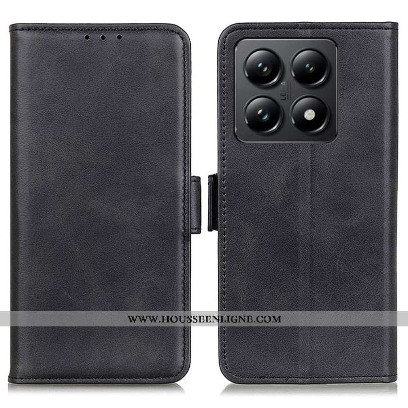 Housse Xiaomi 14T Simili Cuir Mat