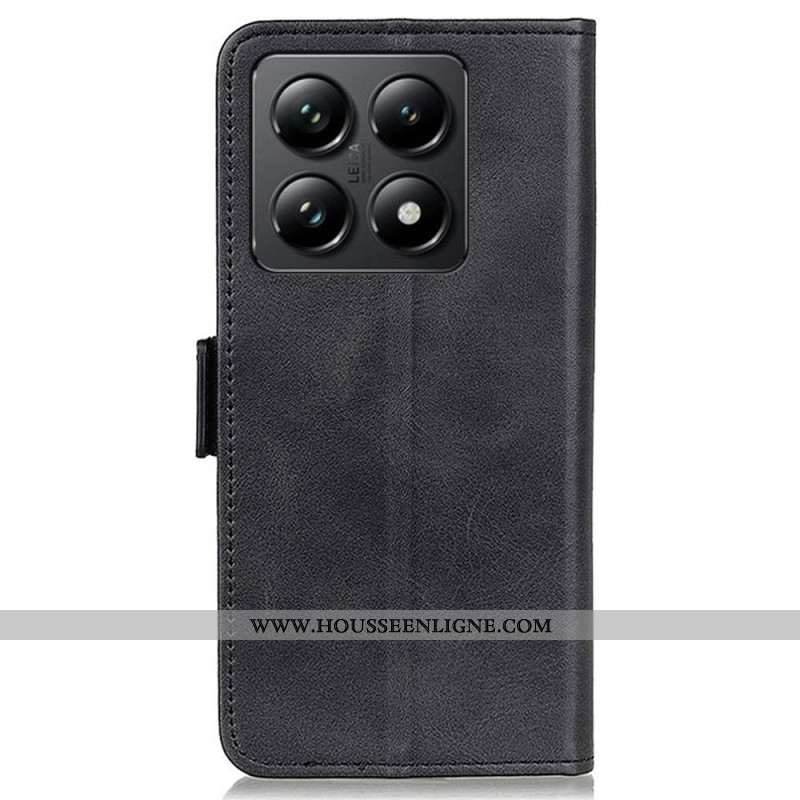 Housse Xiaomi 14T Simili Cuir Mat