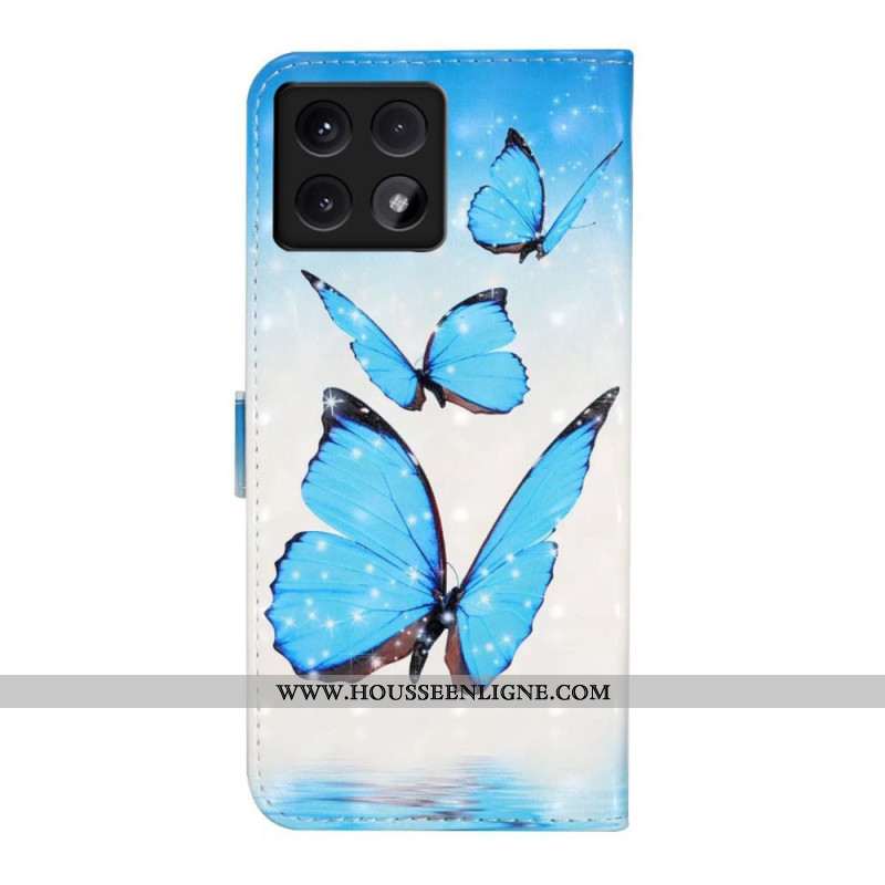 Housse Xiaomi 14T Trois Papillons