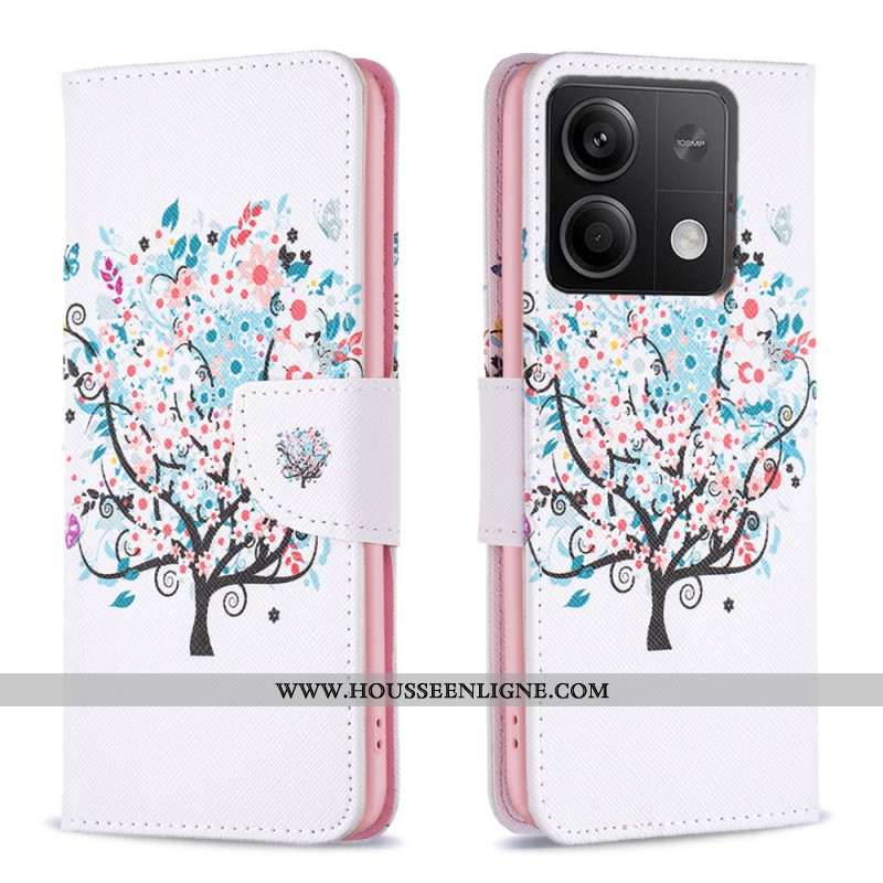 Housse Xiaomi Redmi Note 13 4G Arbre Fleuri