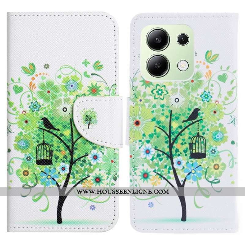 Housse Xiaomi Redmi Note 13 4G Arbre Vert