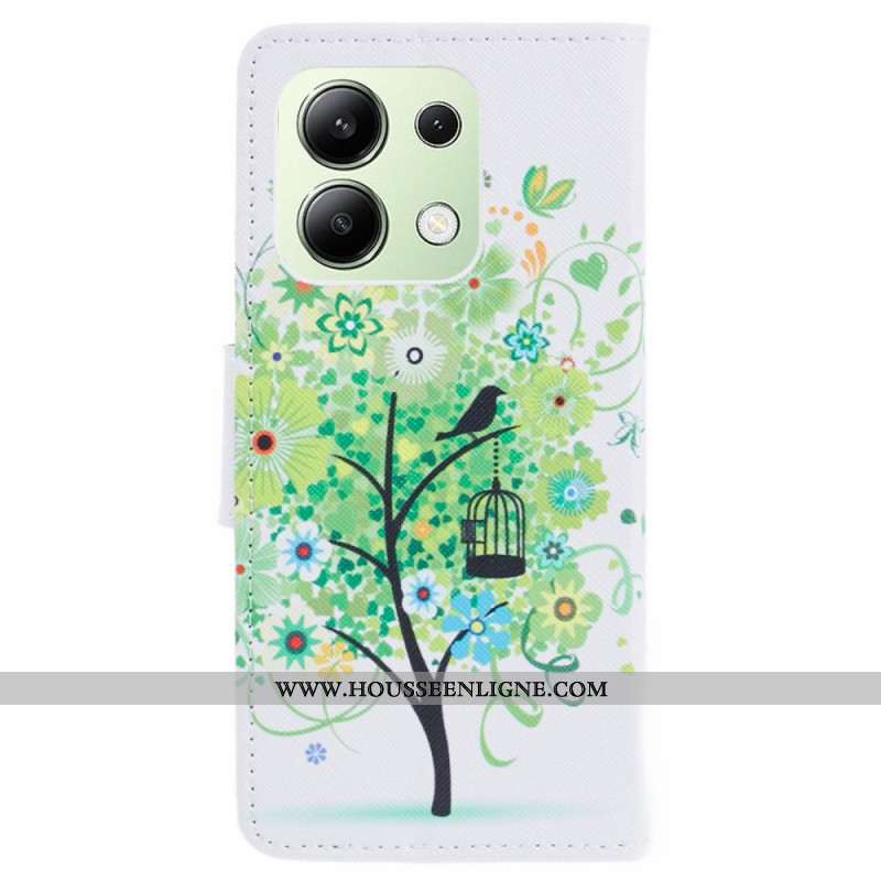 Housse Xiaomi Redmi Note 13 4G Arbre Vert