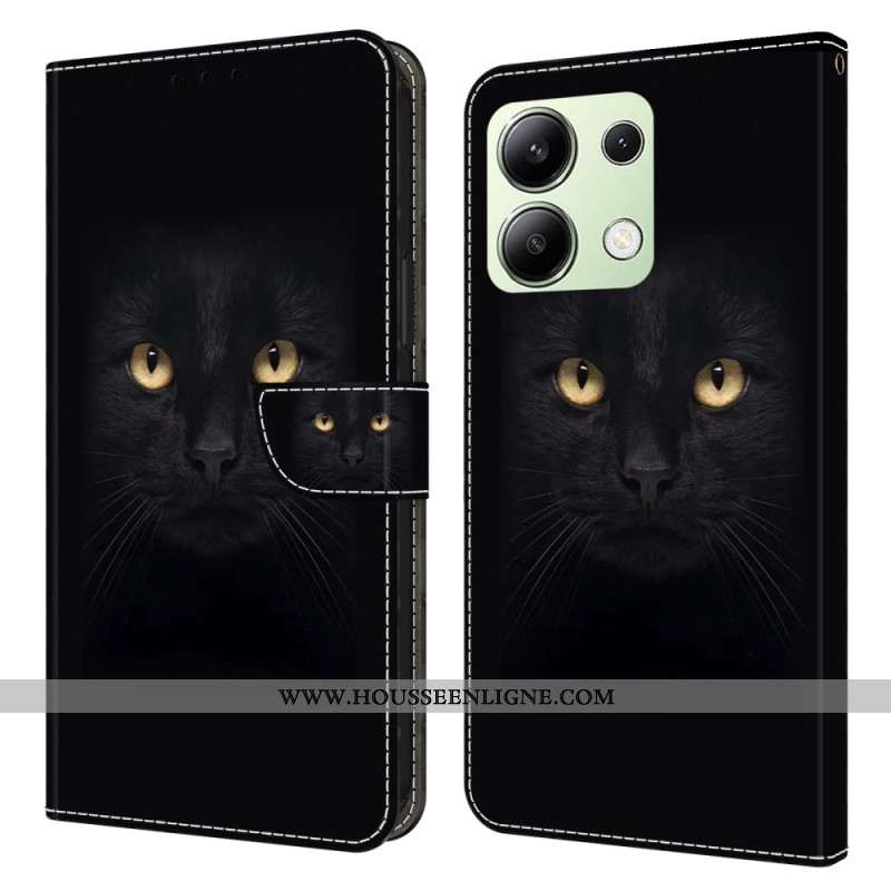 Housse Xiaomi Redmi Note 13 4G Chat Noir