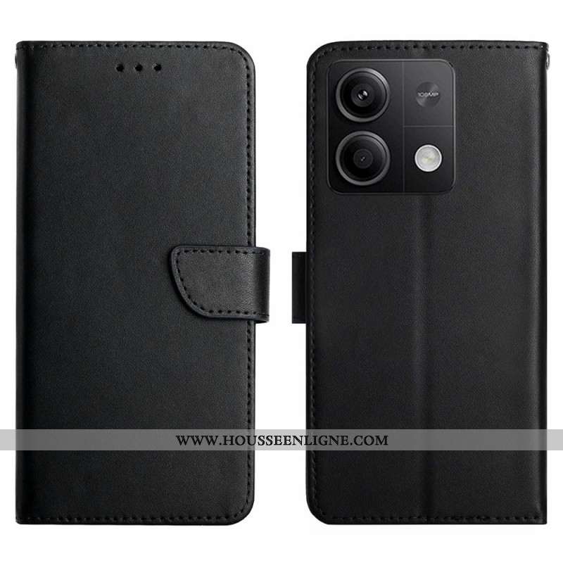 Housse Xiaomi Redmi Note 13 4G Cuir Nappa