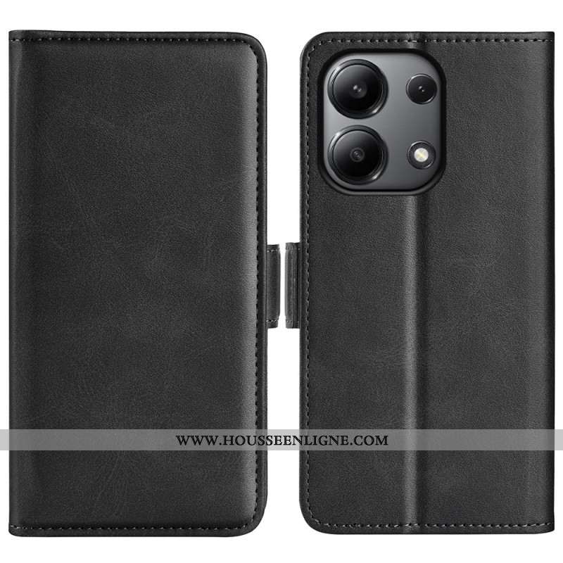 Housse Xiaomi Redmi Note 13 4G Double Fermoir