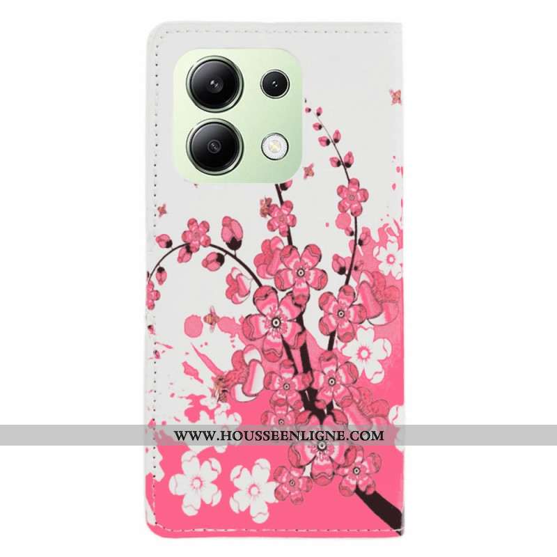 Housse Xiaomi Redmi Note 13 4G Fleurs de Prunier