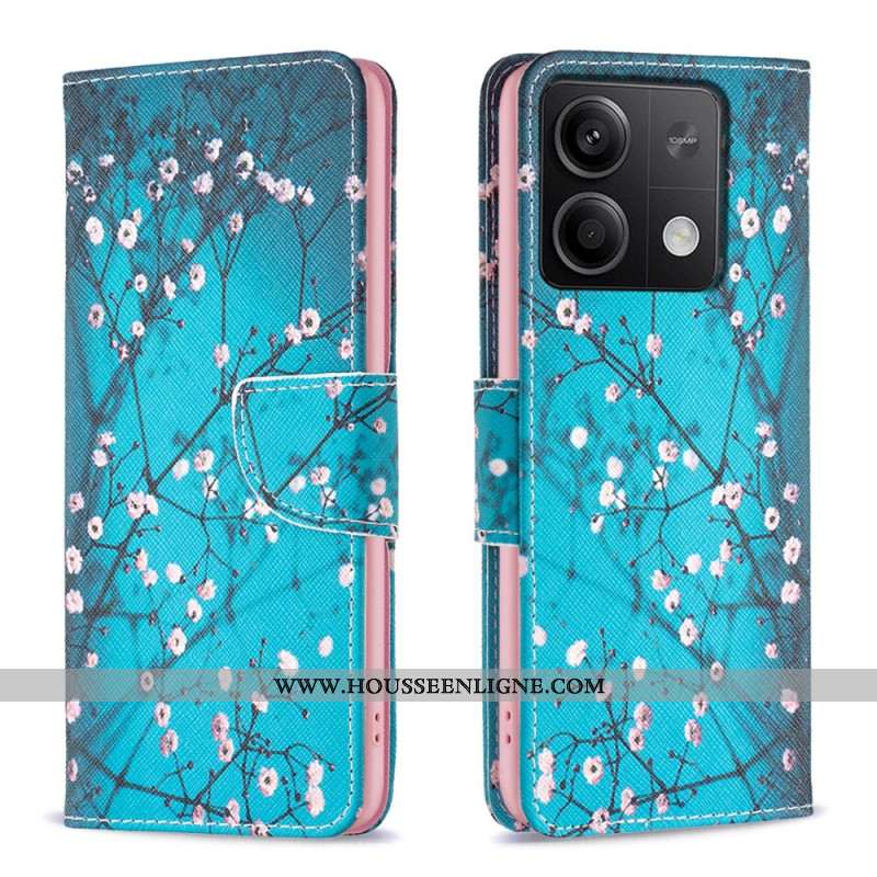 Housse Xiaomi Redmi Note 13 4G Fleurs de Prunier