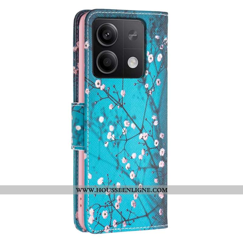 Housse Xiaomi Redmi Note 13 4G Fleurs de Prunier