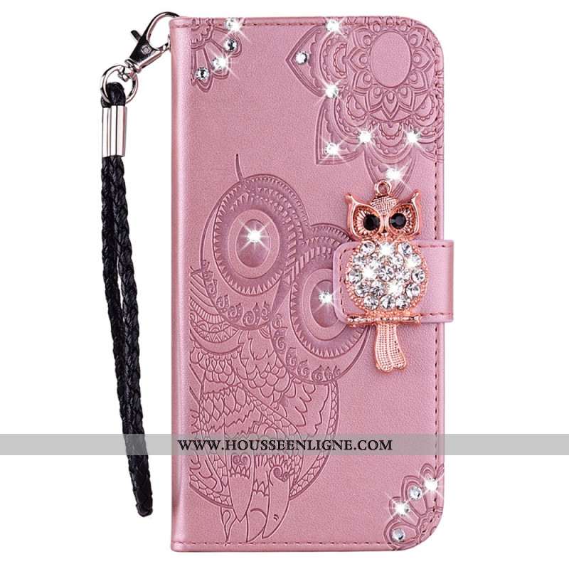 Housse Xiaomi Redmi Note 13 4G Hibou Breloque