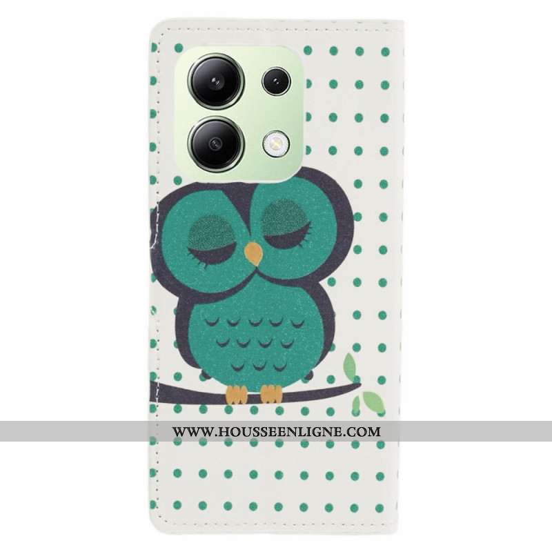 Housse Xiaomi Redmi Note 13 4G Hibou Endormi