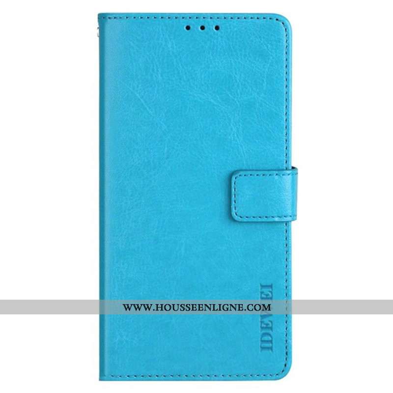 Housse Xiaomi Redmi Note 13 4G Simili Cuir IDEWEI