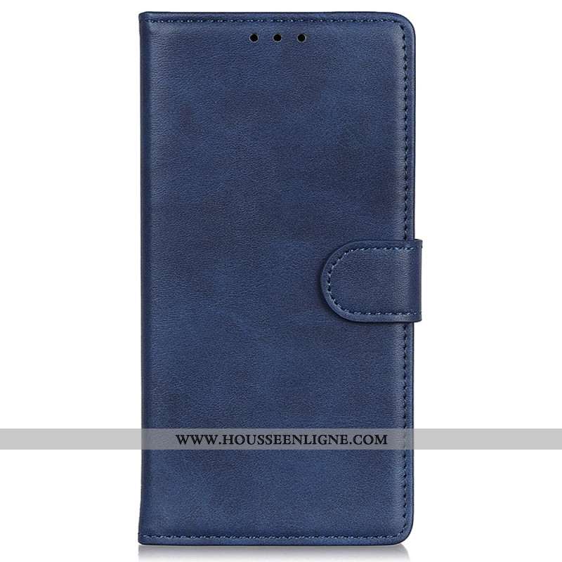 Housse Xiaomi Redmi Note 13 4G Simili Cuir Mat