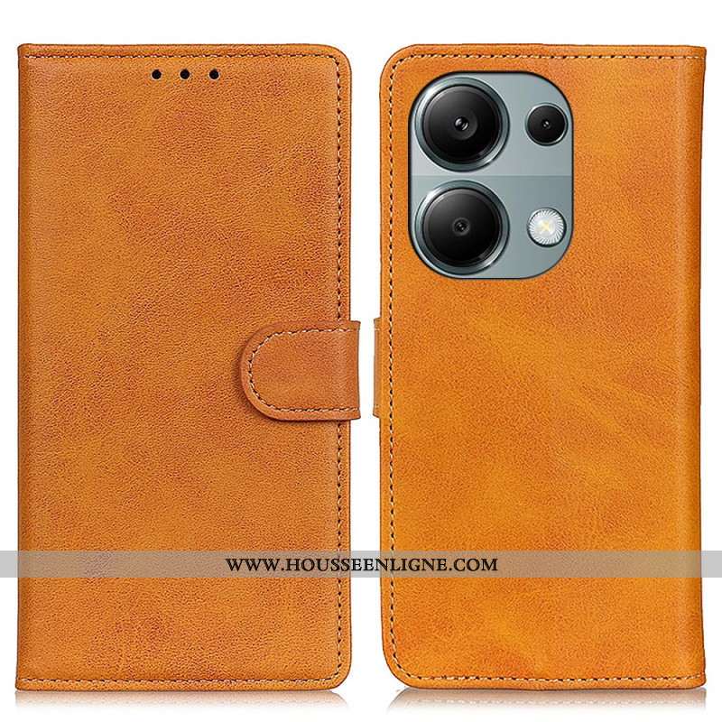 Housse Xiaomi Redmi Note 13 4G Simili Cuir Mat