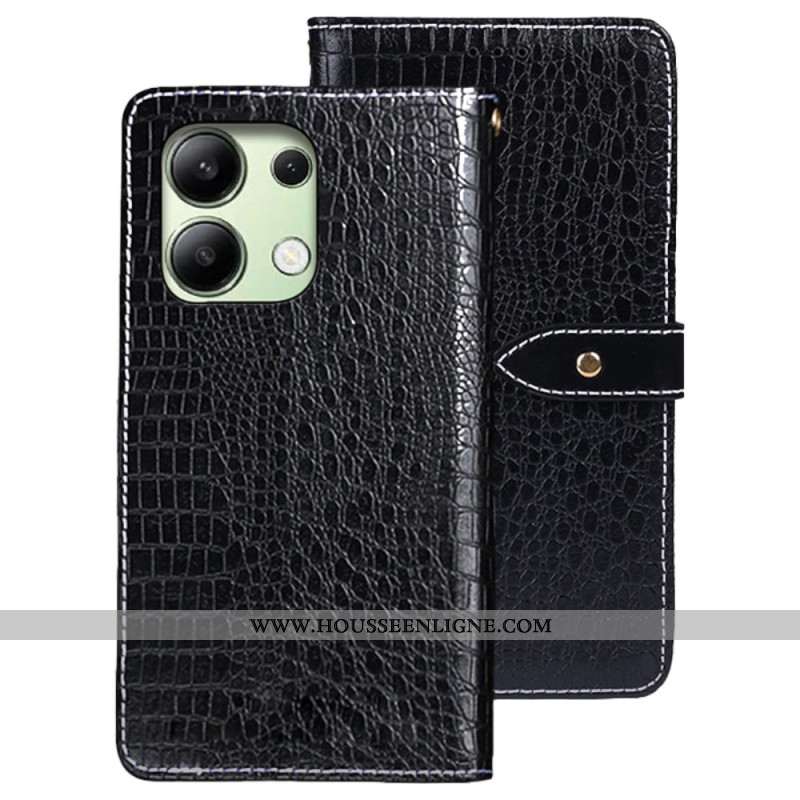 Housse Xiaomi Redmi Note 13 4G Texture Crocodile IDEWEI