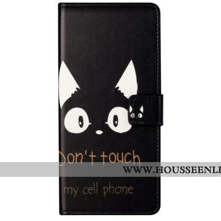 Housse Xiaomi Redmi Note 13 5G Don't Touch My Cell Phone